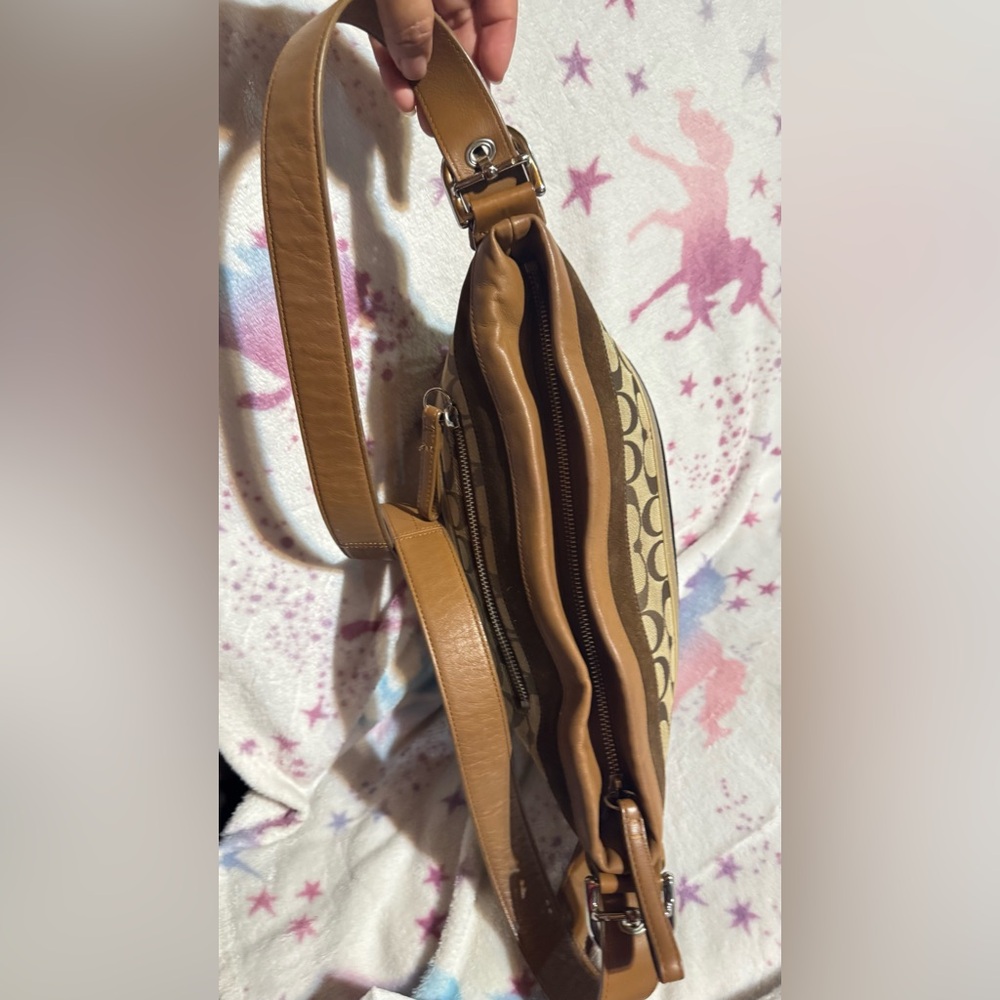 Coach Patchwork Hobo Convertible Bag - Picture 7 of 11